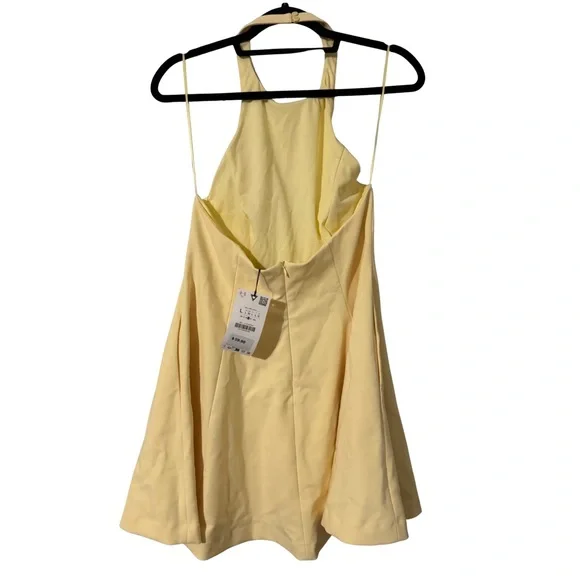 Zara Sunny Yellow Mini Dress - Picture 2 of 4
